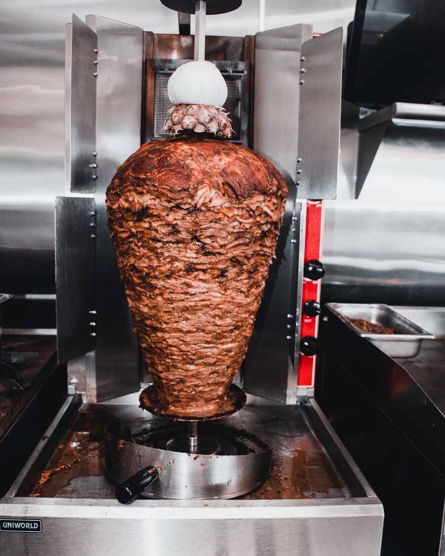 Al pastor trompo